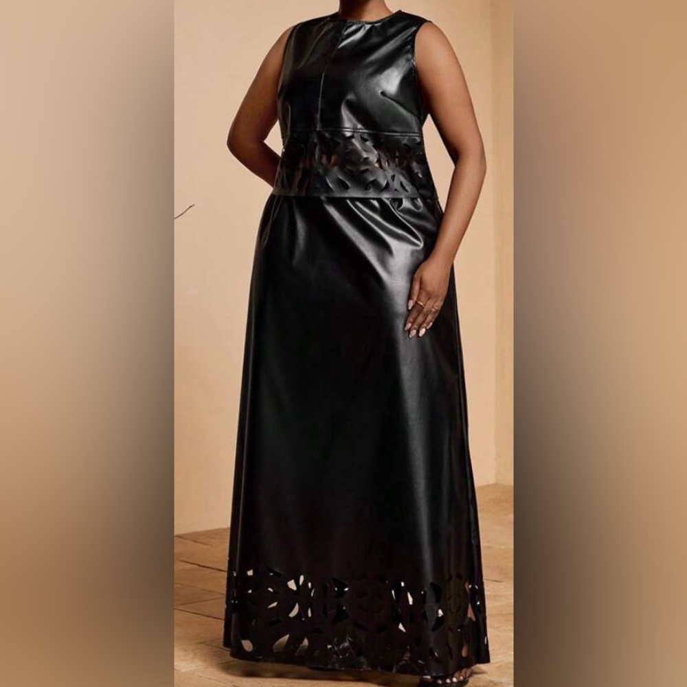 🖤🖤AMAZING 2 PIECE PLUS SIZE 3X CUT OUT SKIRT SET! BOTH AMAZING PIECES 1 PRICE🖤